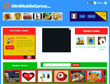 Tablet Screenshot of minimobilegames.com